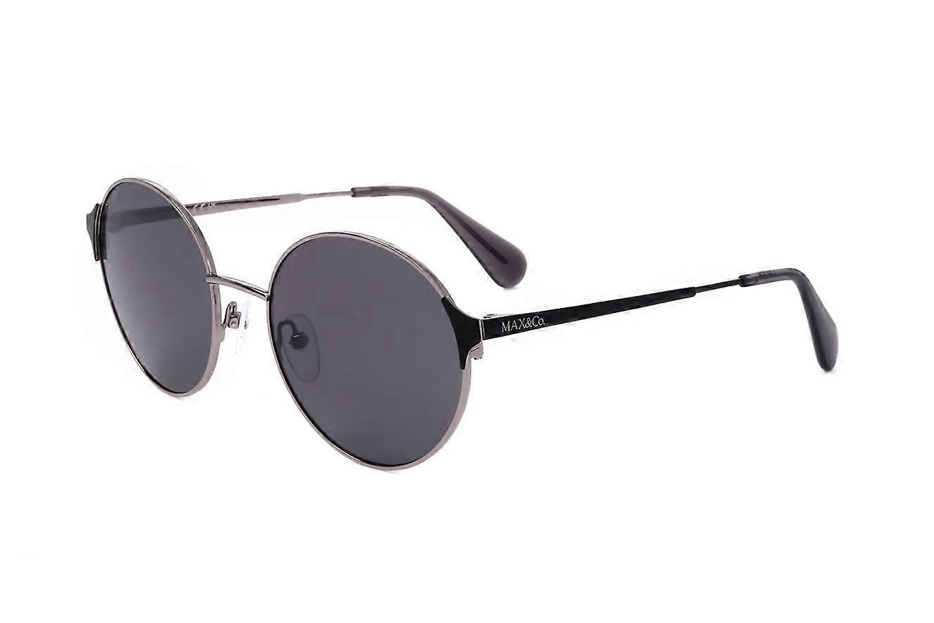 Sunglasses Max&Co. MO0073 14A SHINY LIGHT RUTHENIUM 54/19/140 WOMAN