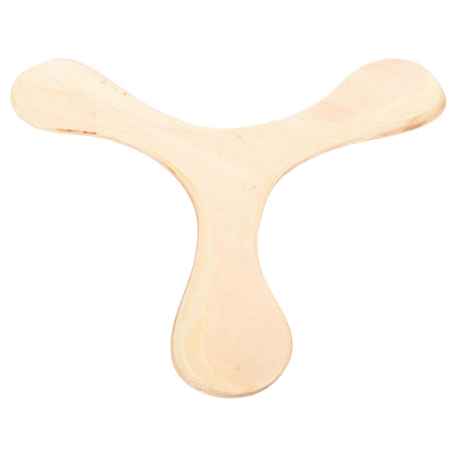 Throw Boomerang Toy Interactive Kids Accessory Outdoor Experience 29.5x29.5x0.7 Cm Quality Material 1Pcs