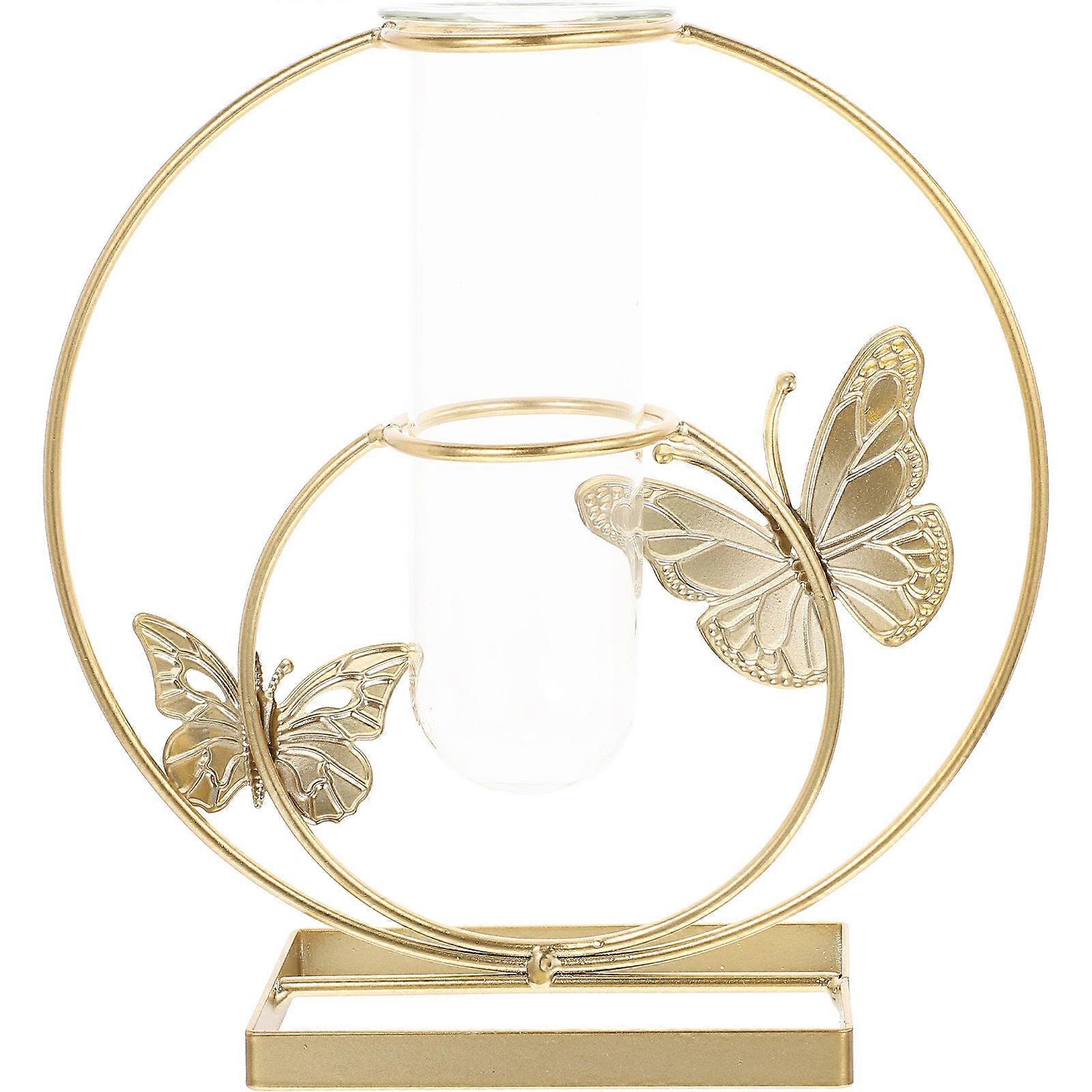 FRCOLOR Delicate Plant Terrarium with Unique Plant Propagation Station and Desktop Glass Vase