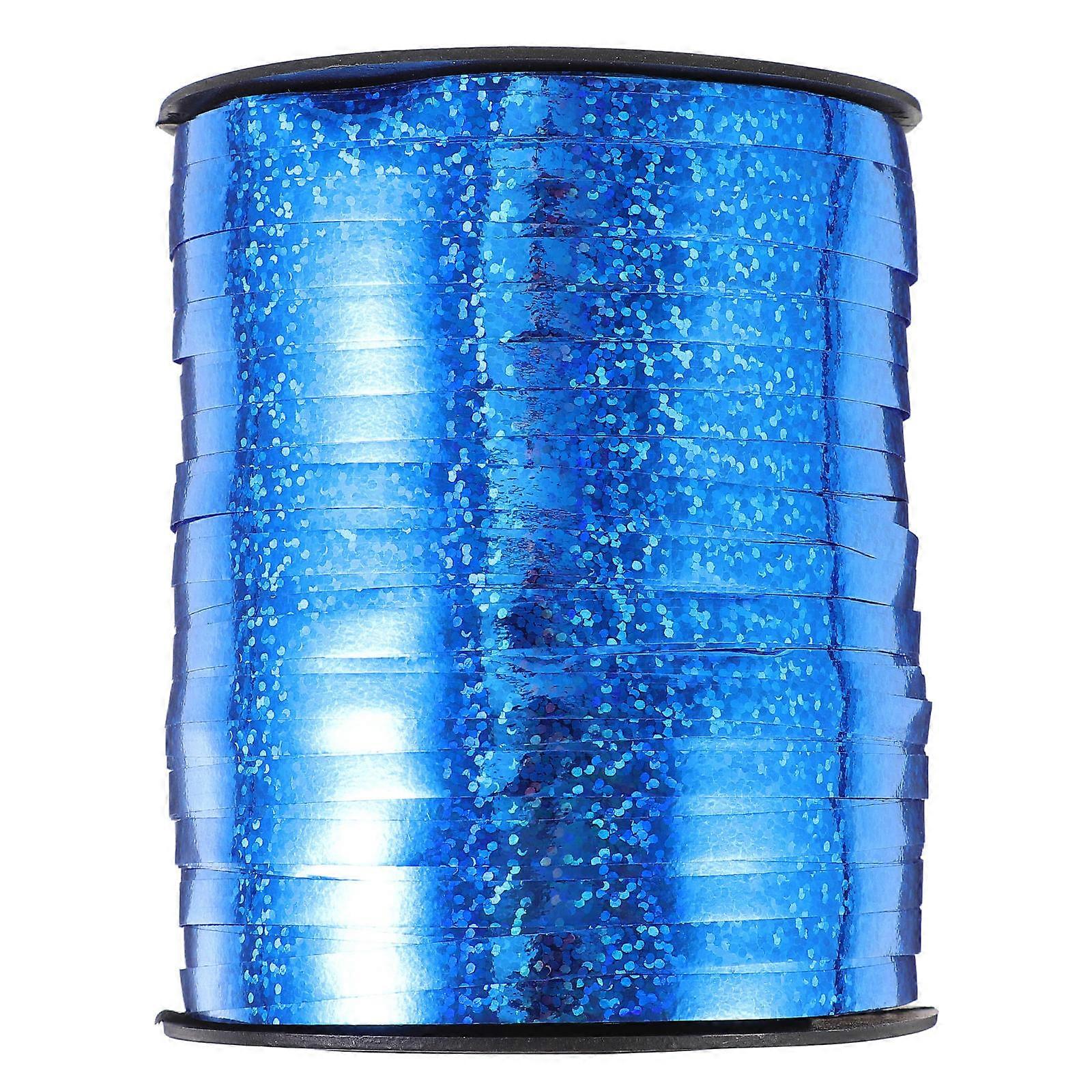 Decorative Ribbon For DIY Crafts Making And Gift Wrapping Blue Color 1 Roll Suitable For Adults 1Set