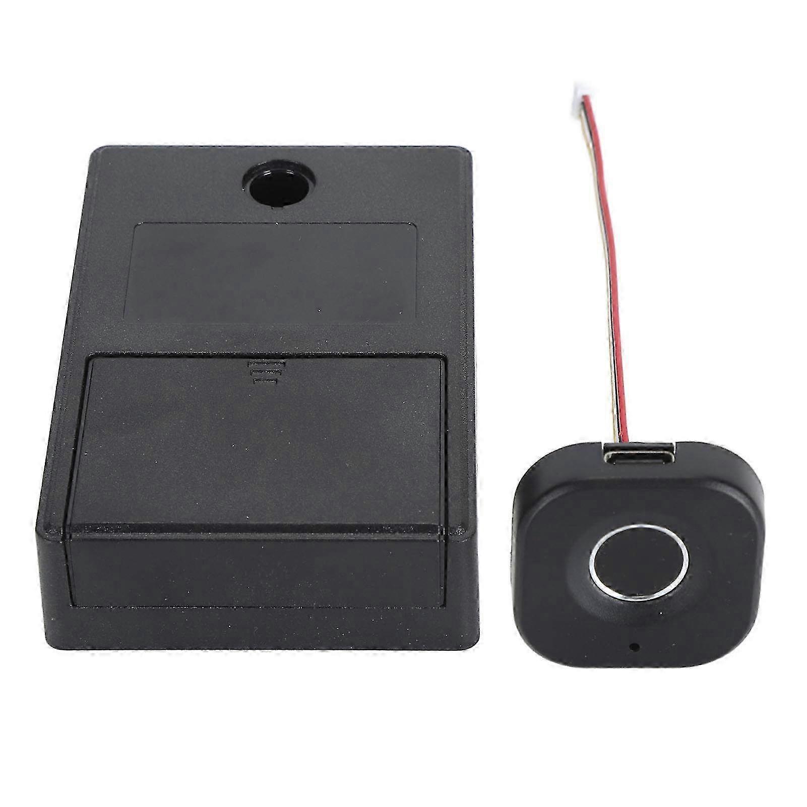 Fingerprint Drawer Lock - Smart Biometric Keyless Hidden Lock for File Cabinets & Wardrobes in Home Office Security
