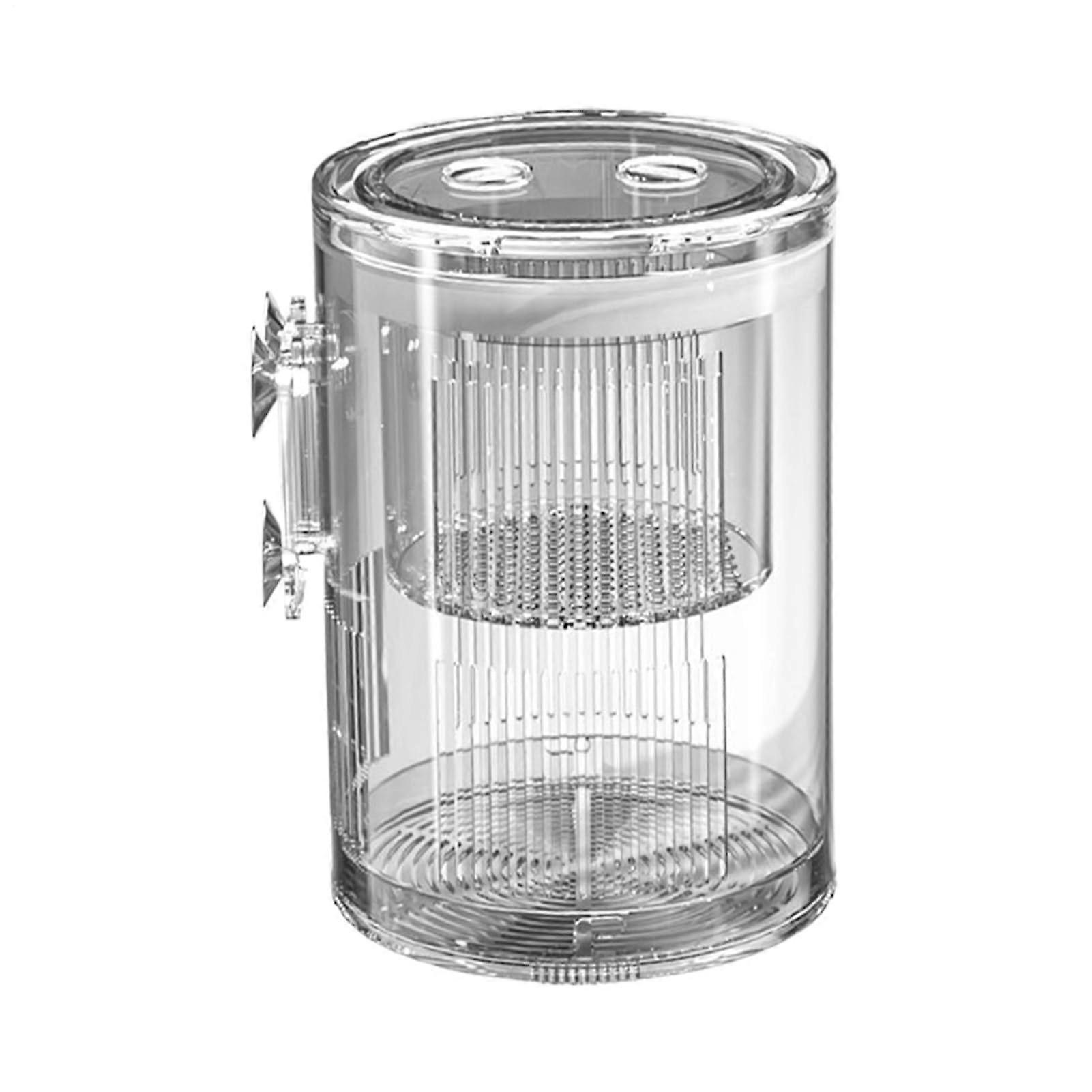 Aquarium Spawning Box, Aquarium Separation Box, Transparent Acrylic Incubator with Suction Cup for Betta Guppy Killifish