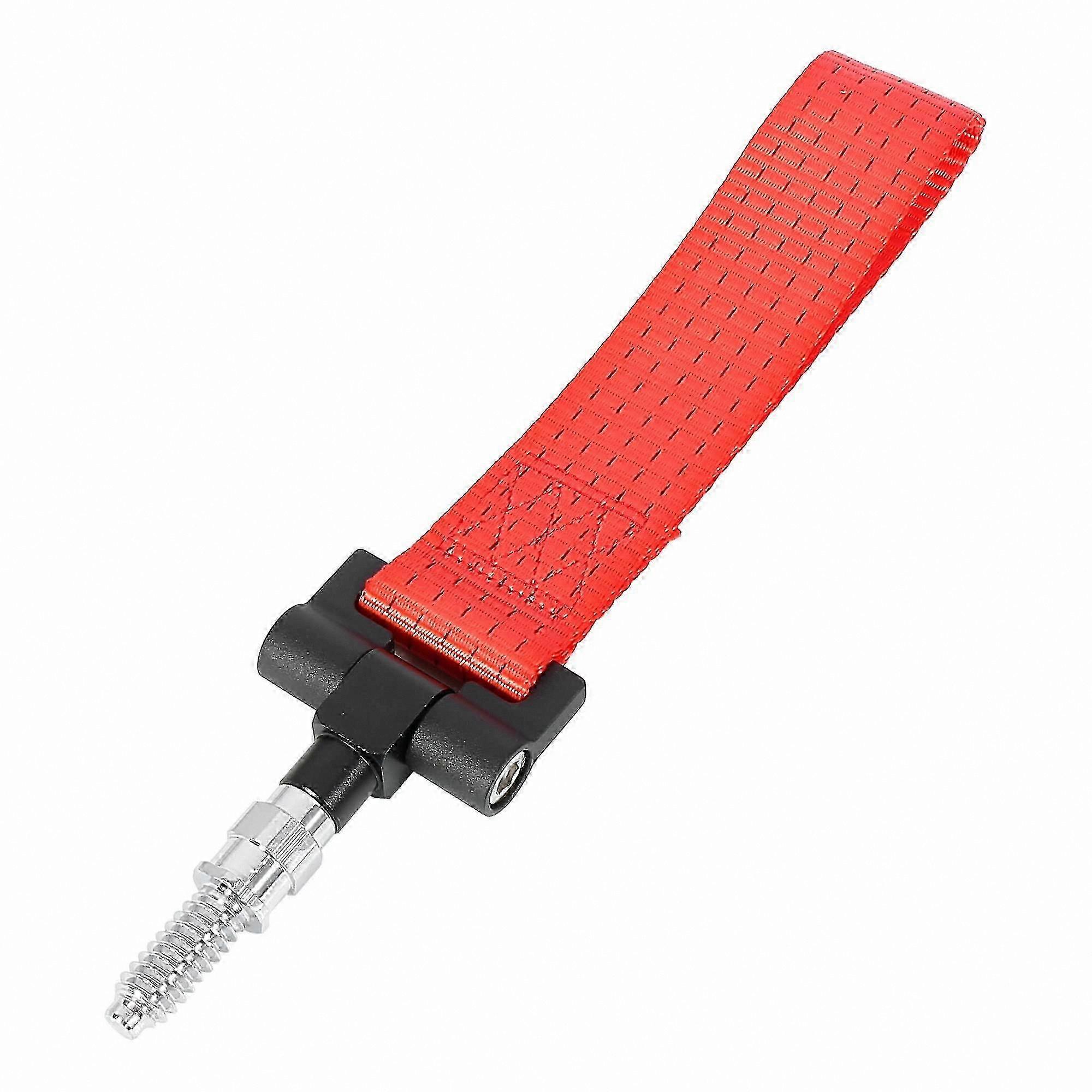 Front Bumper Tow Hook Strap for Vehicle Towing and Trailer Use