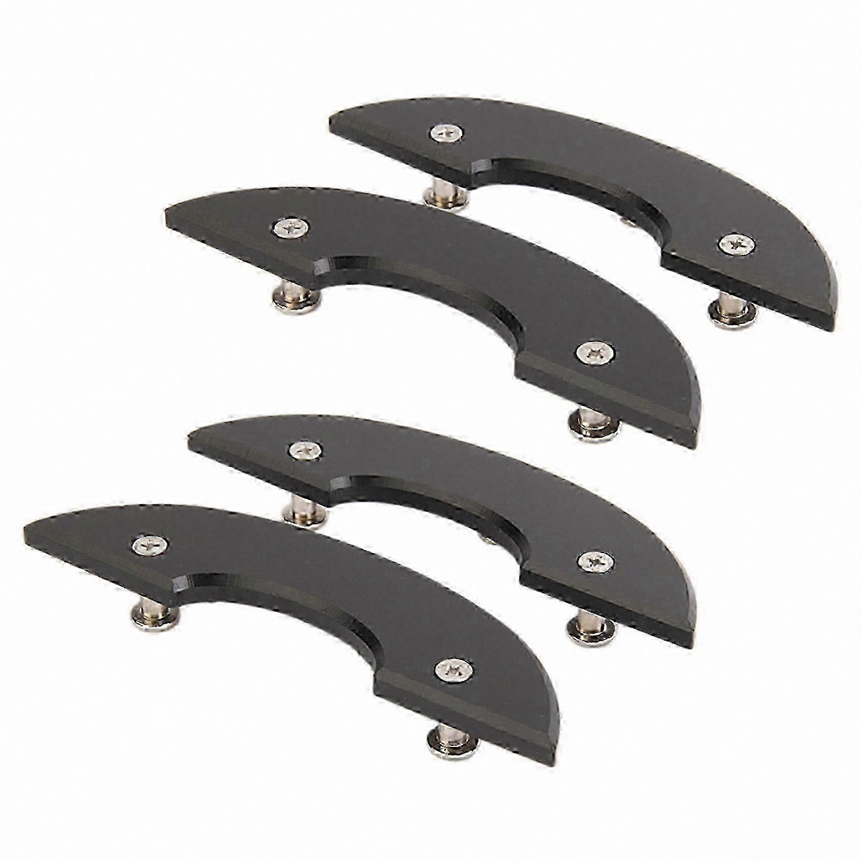 4Pcs Skateboard Pointer Skateboard Deck Guards Head Protector Universal Board Longboard Protection.