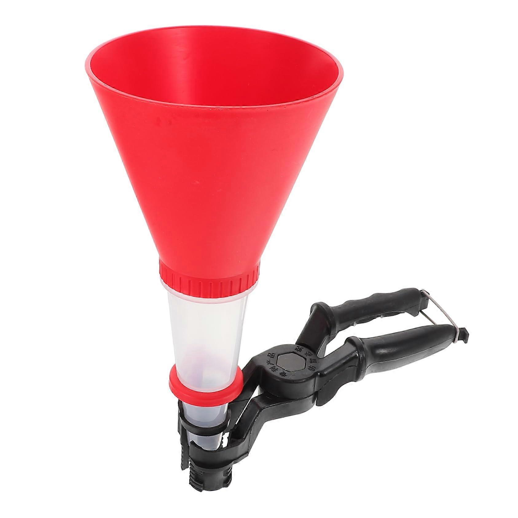 Funnel holder funnel for car oil filter removal tool catch pan engine stand oil drain pan funnel filler kit AC drain pan engine oil funnel plastic