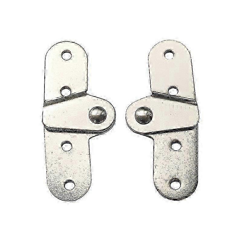 2pcs Attic Ladder Hinge Replacement - Heavy Duty Step Ladder Hinge for Telescopic & Engineering Ladders Edition 0801