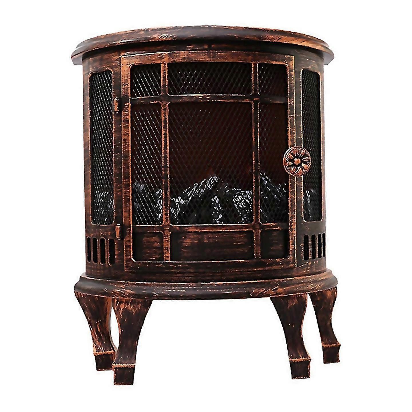 For Mini Led Fireplace Vintage Decorative Lantern Fall Decoration