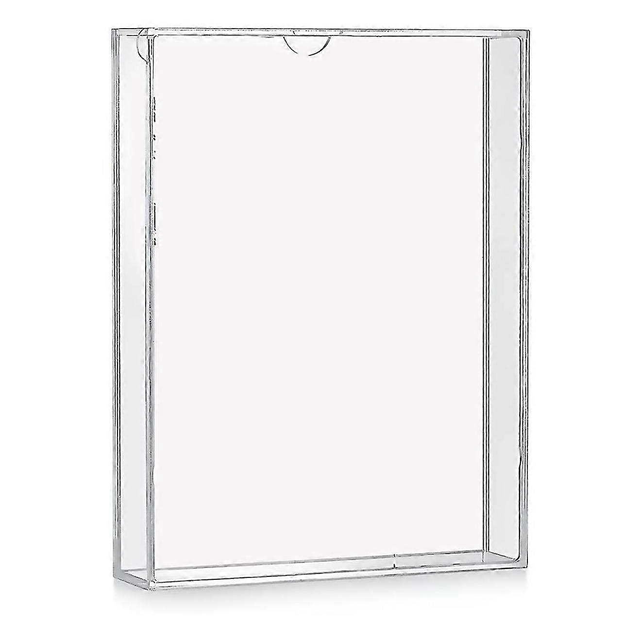 Shadow Box Frame Acrylic Photo Frame Diy Desktop Display Box All Transparent Storage Box Fruugo