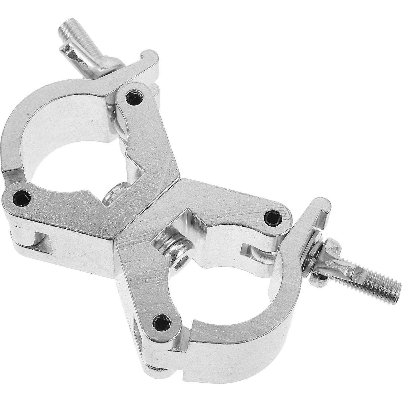 Heavy Duty Cross Design Truss Pole Clamp for Stage Lights, Secure Mounting for Event Lighting and Clothing Props
