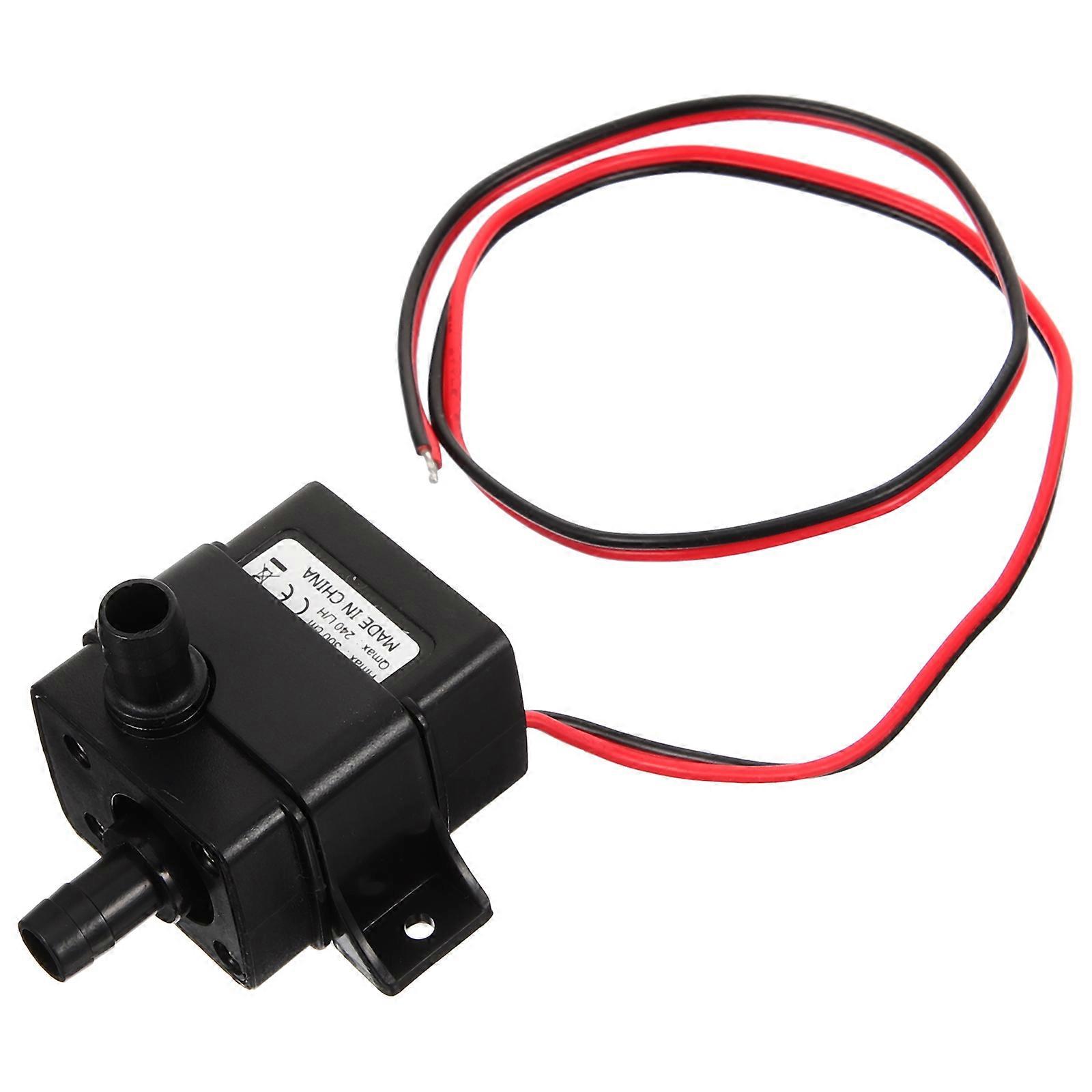 Black Plastic Fountain Pump for Aquarium Fish Tank UseQuiet and Efficient Operation