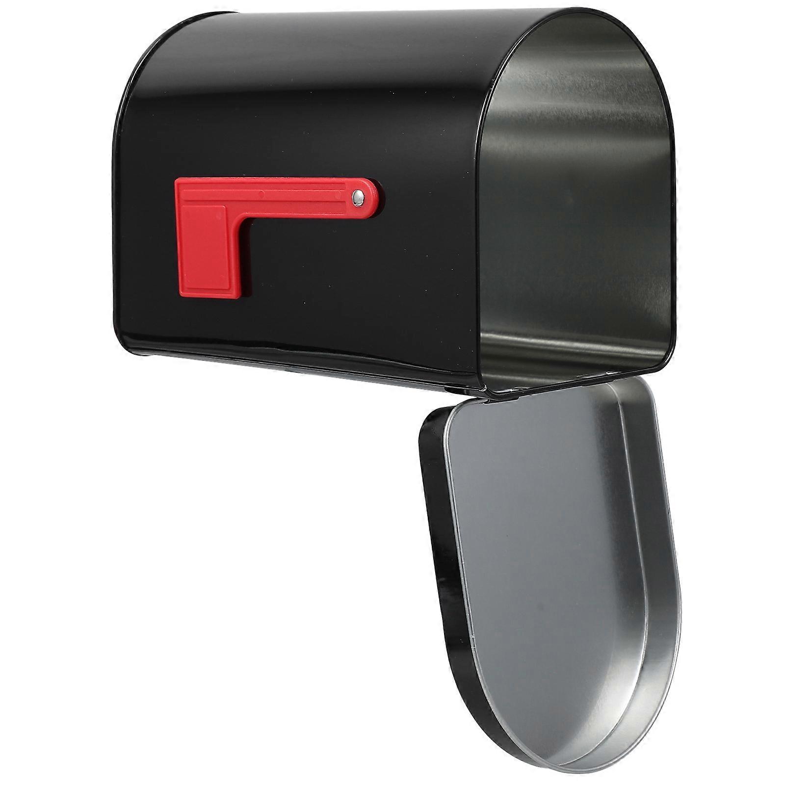 Classic Design Mailbox For Kids Valentine Mailboxes With Raised Signal Flags 1Pack