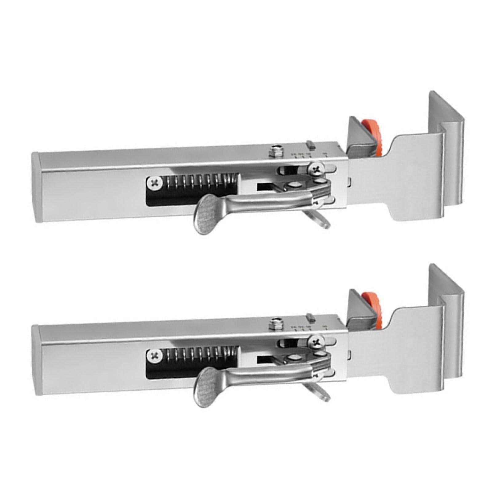 Multiple Size Drawer Holder Clamps Stable Stainless Steel Constructions for Improving Stability Usage Drawer Position Holder for Stability 2 Pack