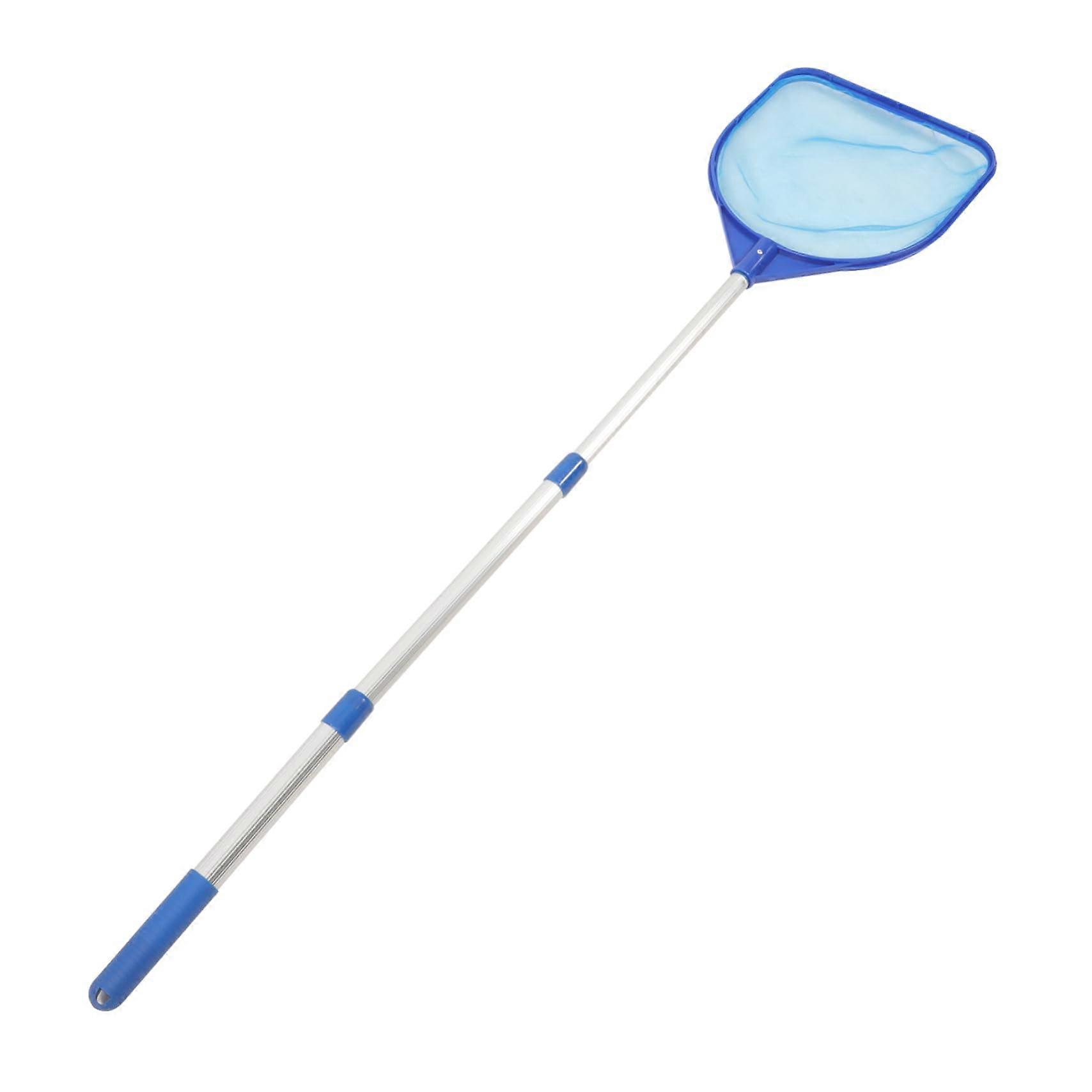 Extendable Pool Net For Pool And Pond Cleaning, Durable Lightweight Fine-Mesh Net For Leaves And Debris
