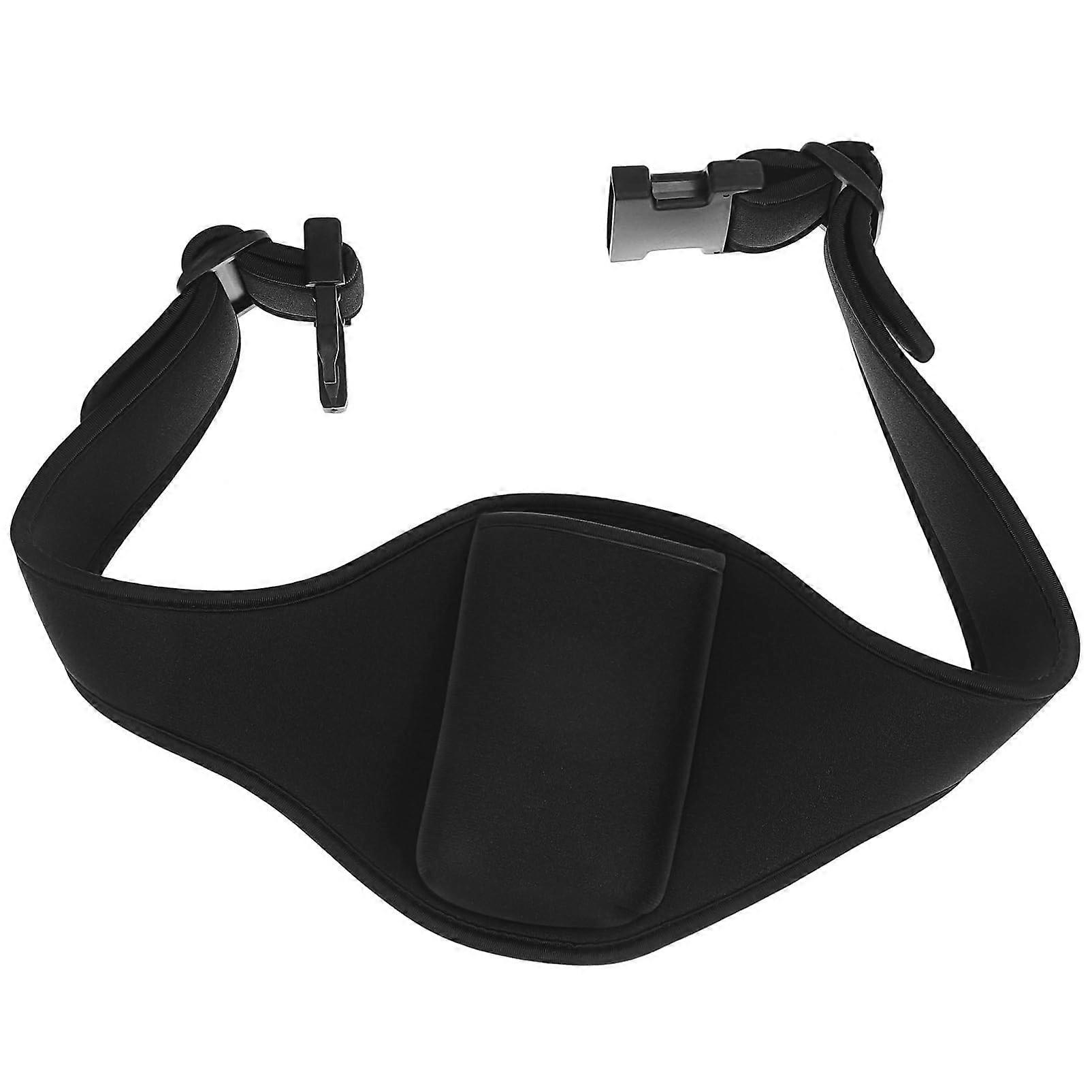 Microphone Waist Bag Made of Neoprene Adjustable for Fitness Theater Versatile Large Capacity Comfortable Fit Easy to Use