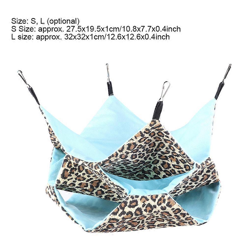 Pet Hamster Squirrel Hanging Hammock Winter Warm Nest S/L