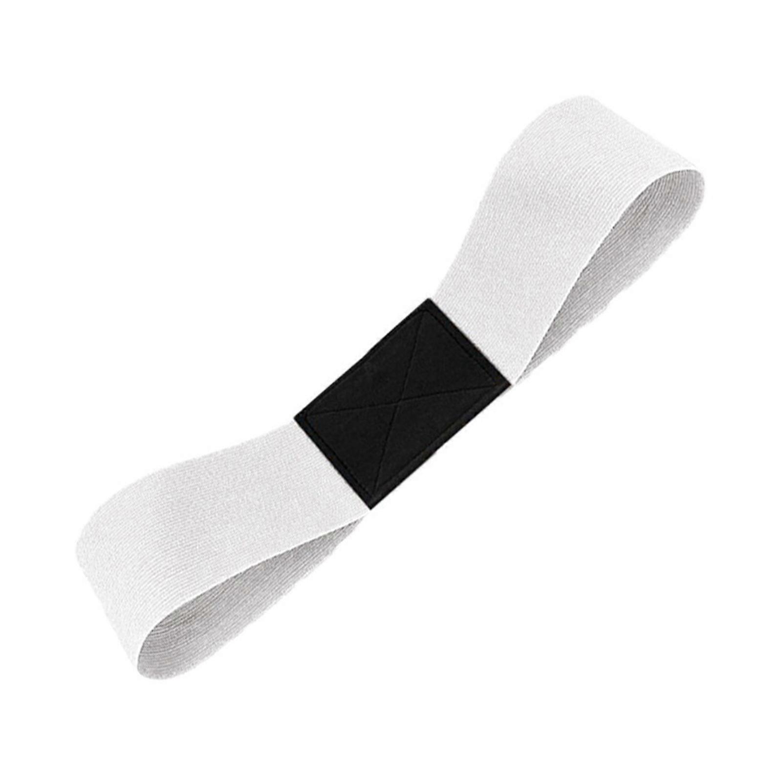 Adjustable Golf Hand Alignment Strap Elastic Swing Correcting Trainer Band Arm Elbow Correcting Tool Accessories  White