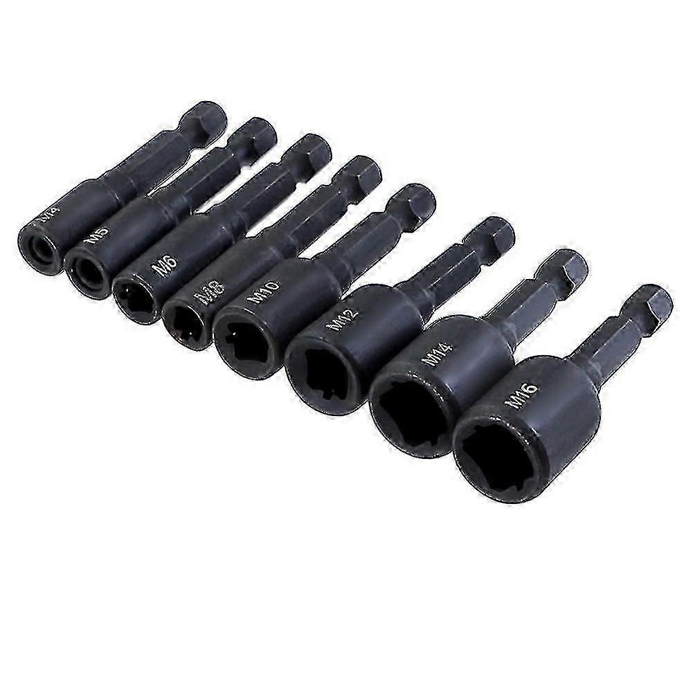 1/4 Hex Shank Thread Tap Socket Adapter M4-m16 Hss Straight Fluted Screw Tap Compatible With Machine Tapping Th