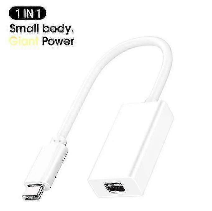 1x Thunderbolt 3 转 Thunderbolt 2 适配器 Type C Cable USB 适用于 Macbook Air Pro