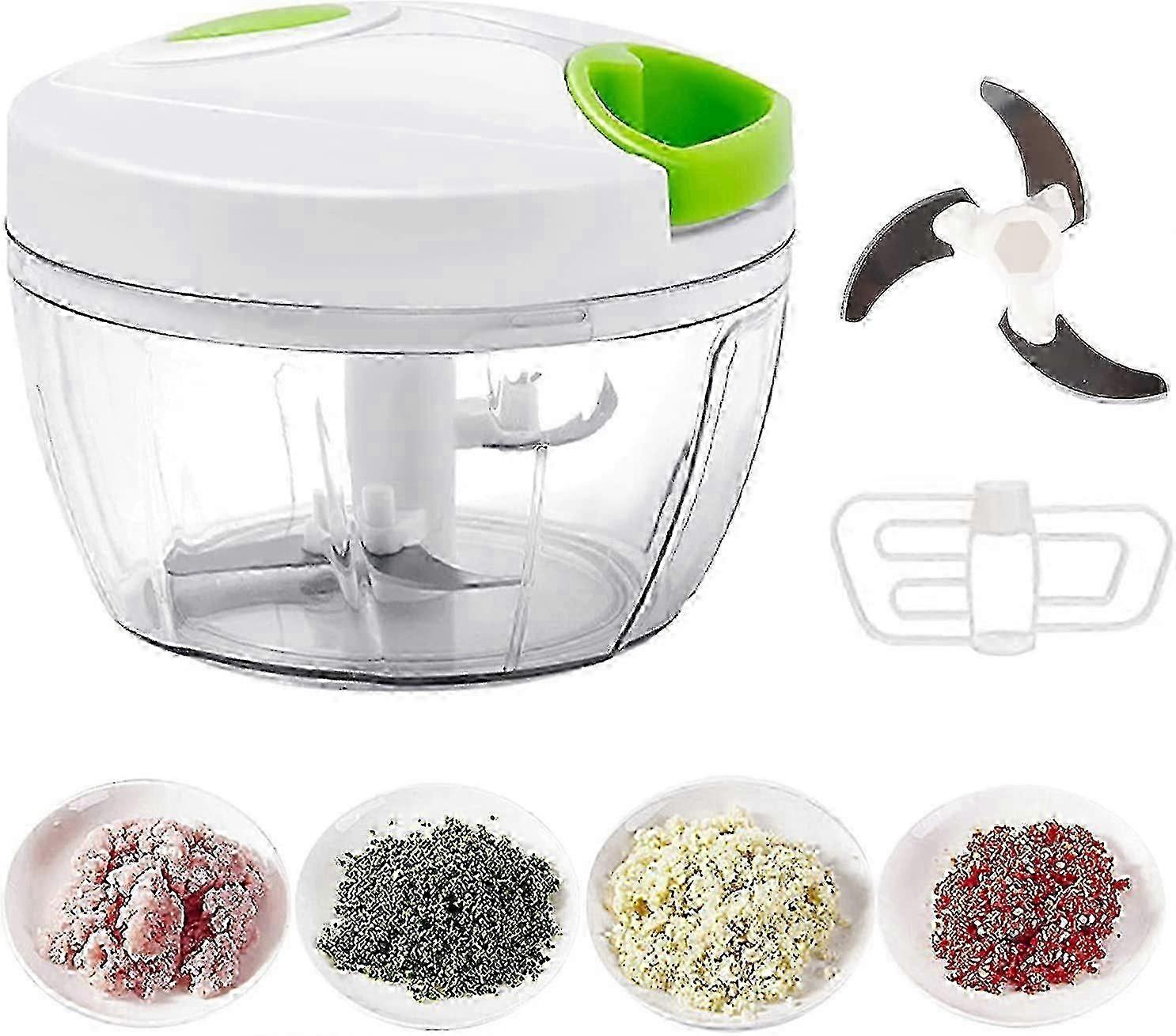 Manual Pull Chopper, Vegetable Chopper, Salad/garlic For Salsa/pest...
