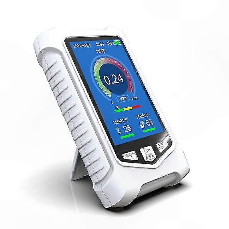 Ammonia Detection Meter with 3.5" LCD Screen for Home and Industrial Air Quality Monitoring