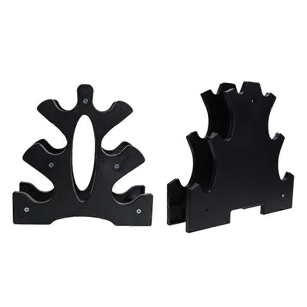 Dumbbell Bracket ABS Display Rack for Exercise Use 2Pcs