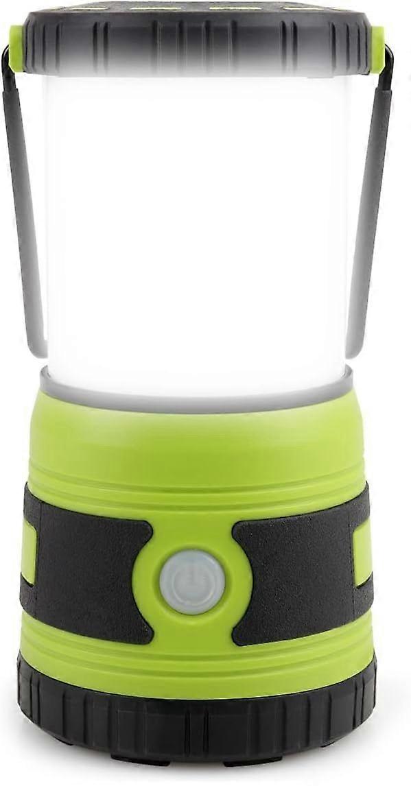 Super Bright 1500 Lumens LED Camping Lantern, 4 Light Modes, Battery Operated(Green)