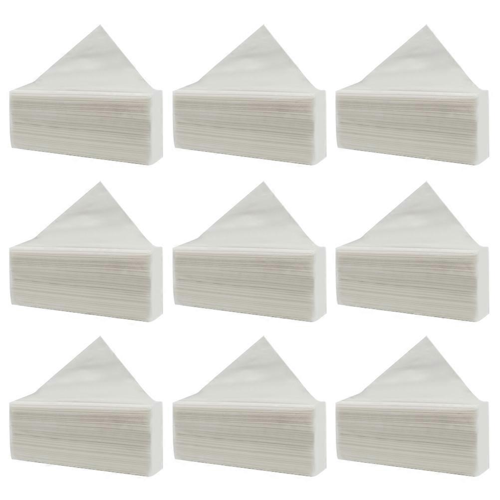 Wood Pulp Extraction Paper for Home Use Tissue 80 Sheets per Pack 9 Packs