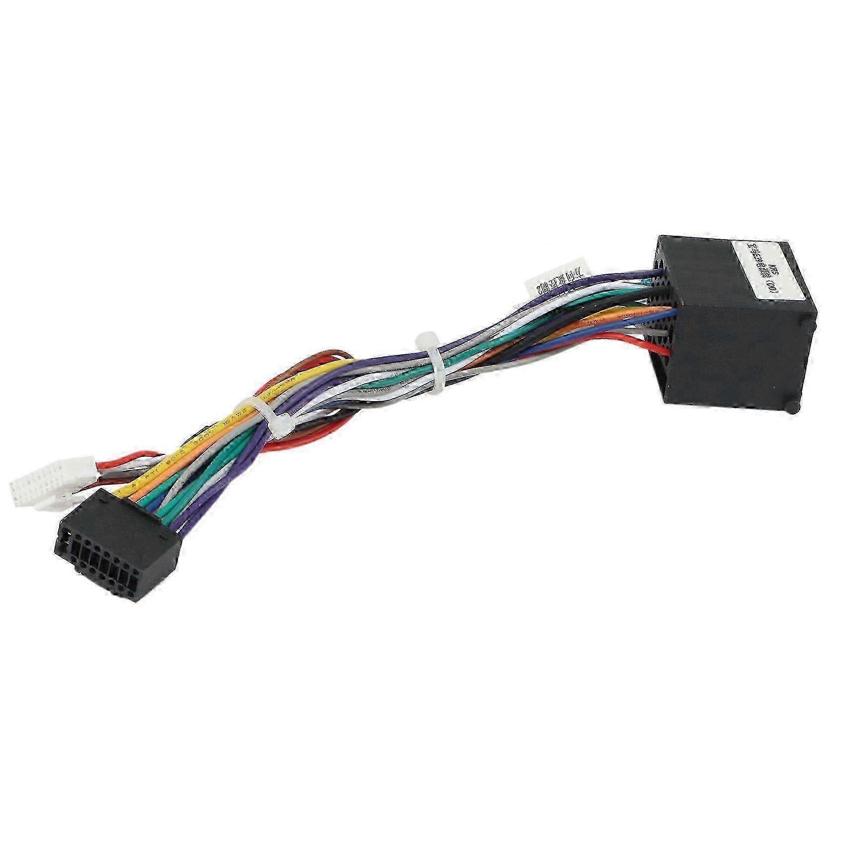16-Pin Power Wiring Harness Adapter for Car Stereo Systems E46 E39 E53 Android