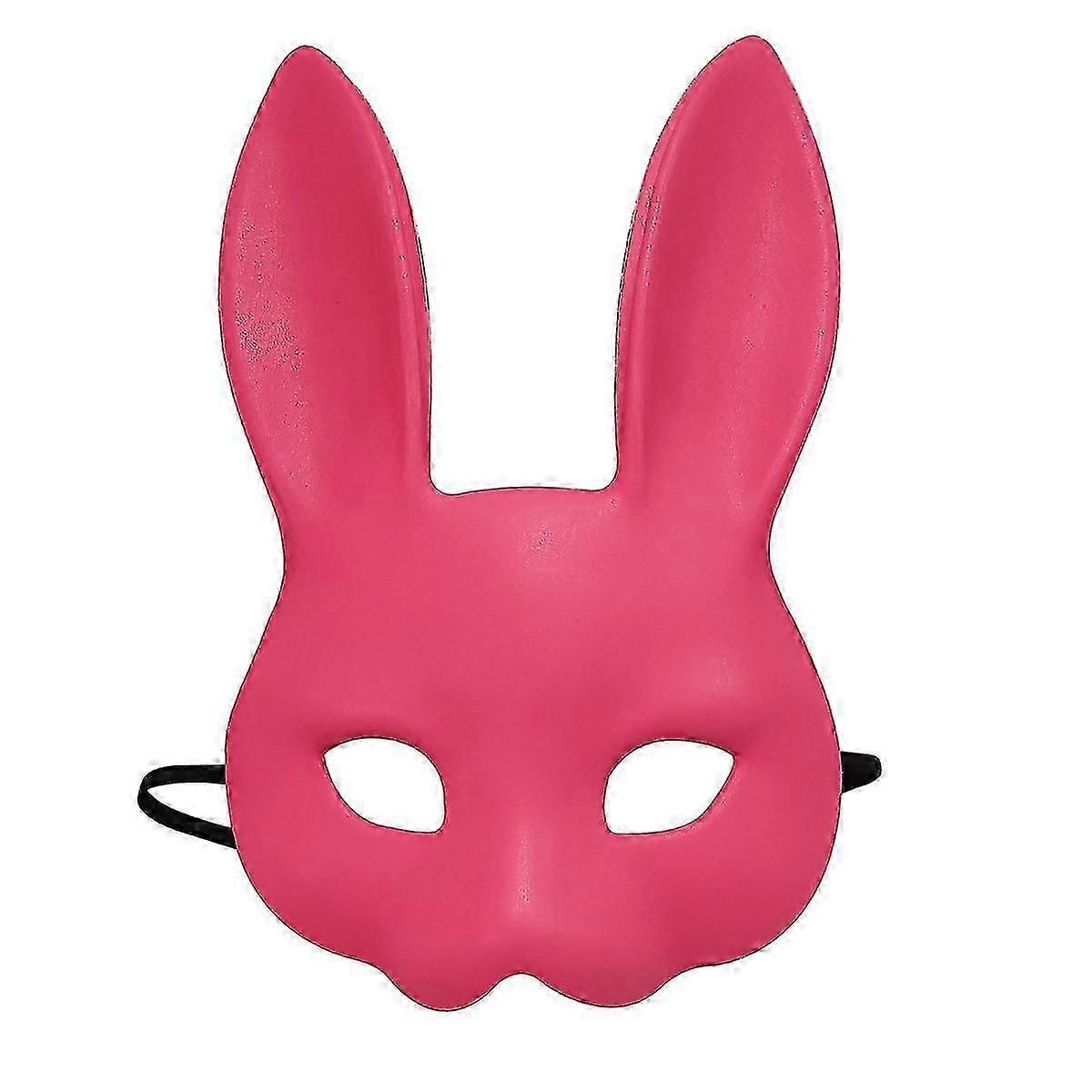 Sexy Rabbit Girl Pu Leather Mask - Ιδανικό για εορτασμούς αποκριών, Πάσχα και Καρναβαλιού