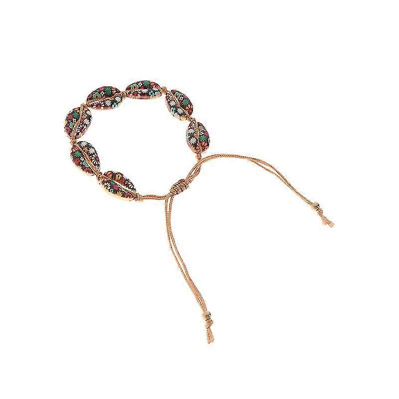 1pcs Shell Braided Bangle