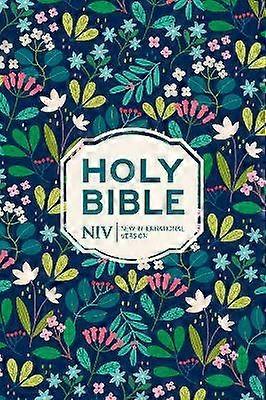 NIV Pocket Floral Hardback Bible