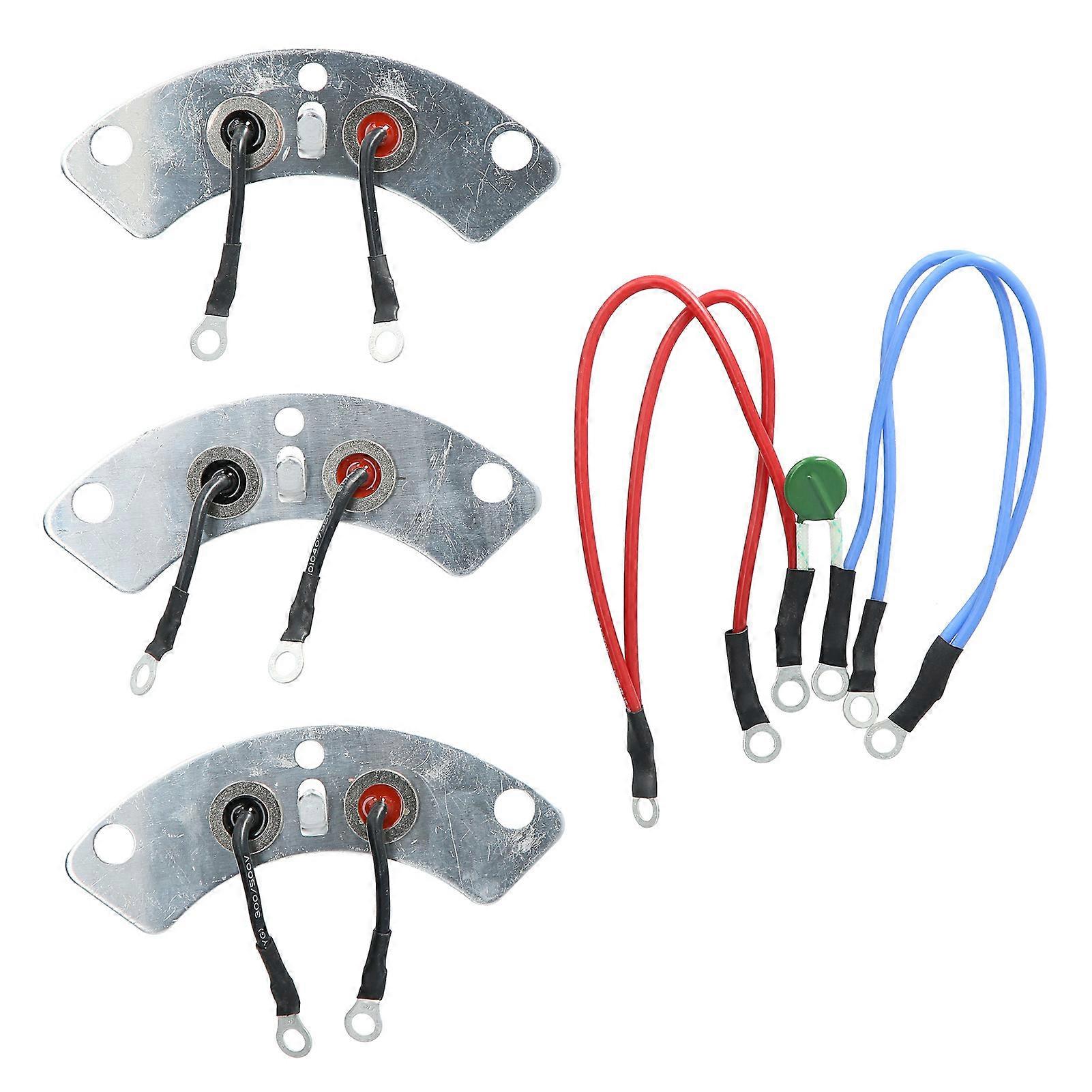 Ensemble de diodes de pont redresseur pour module électronique de générateur Mecc Alte T30