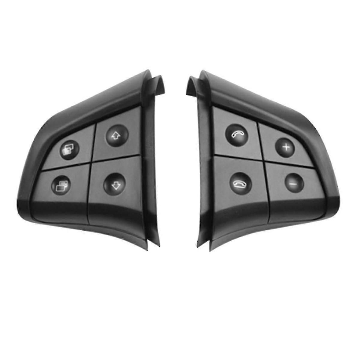Pulsante Interruttore Volante Auto 4 Tasti compatibili con W164 Ml B/r-class 2006-2009 W251 Master Knob Nero