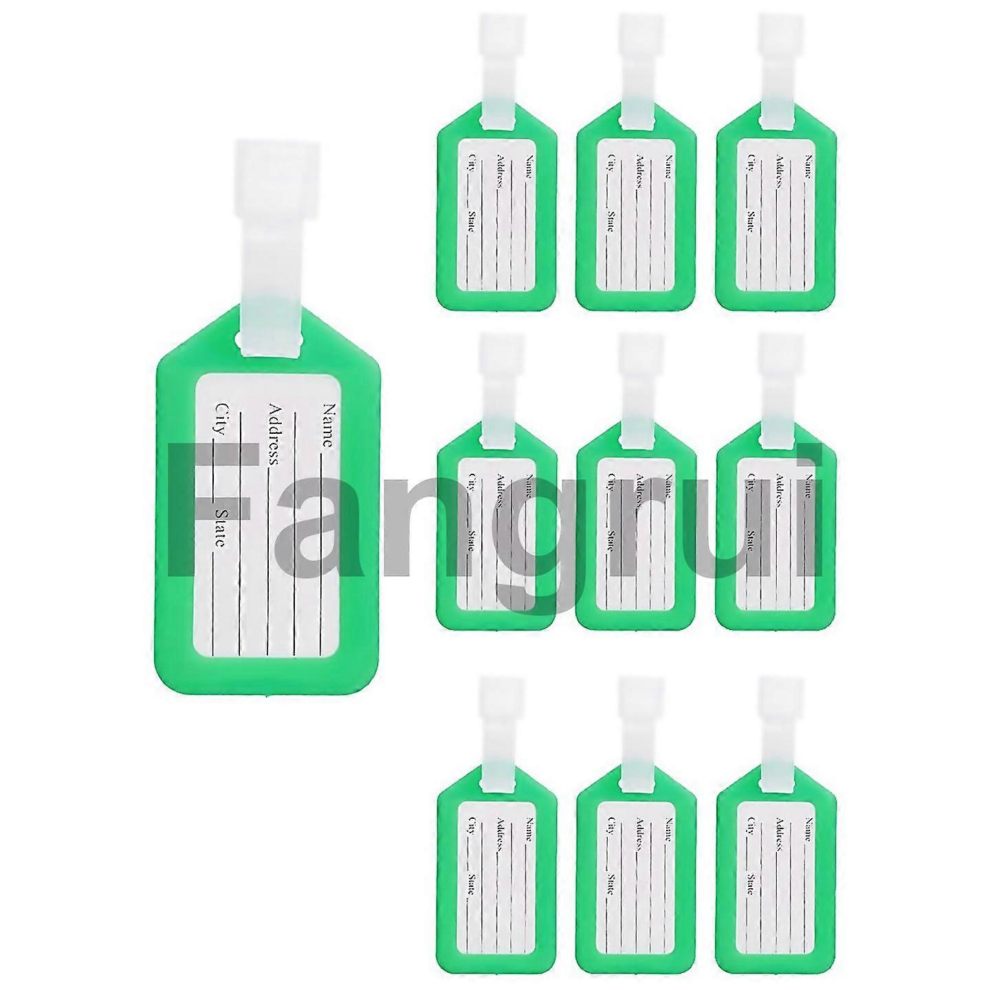 For Luggage Tags Suitcase Identifier Label Accessories Green