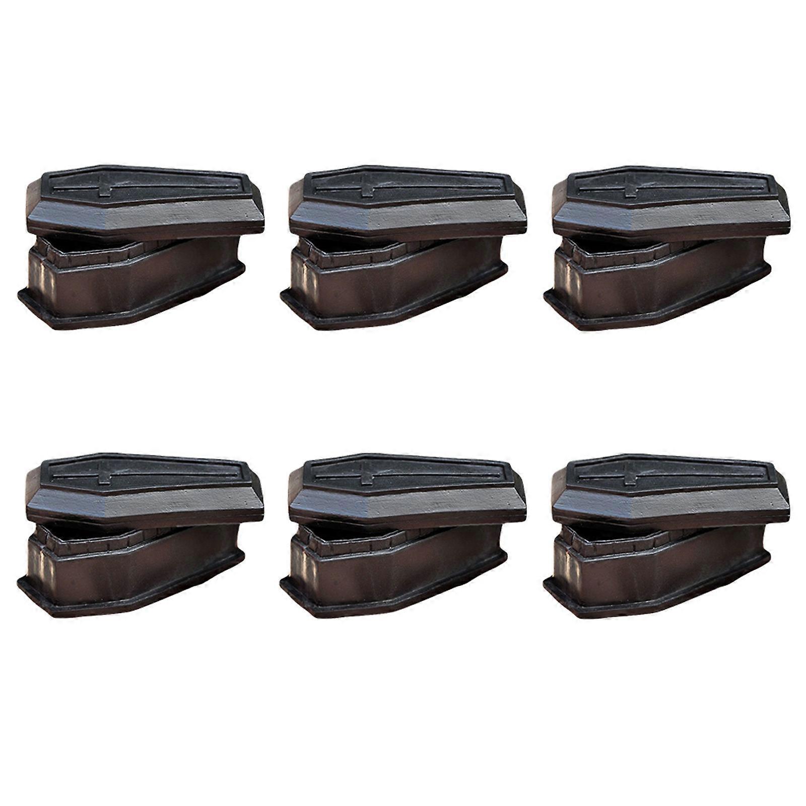 Coffin Treat Candy Box with Lid 12Pcs Black Boxes for Festival Decor
