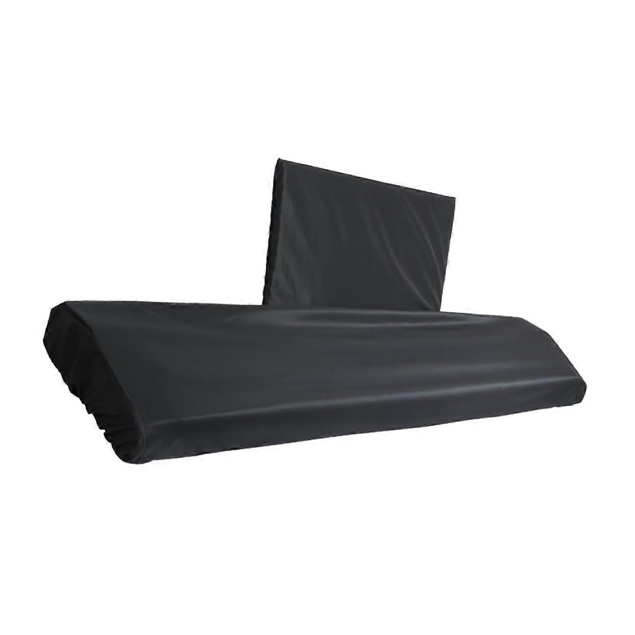 Stretchable Key Piano Keyboard Cover Black Dustproof Protective Sleeve For Digital Electronic Piano NonSlip Fit