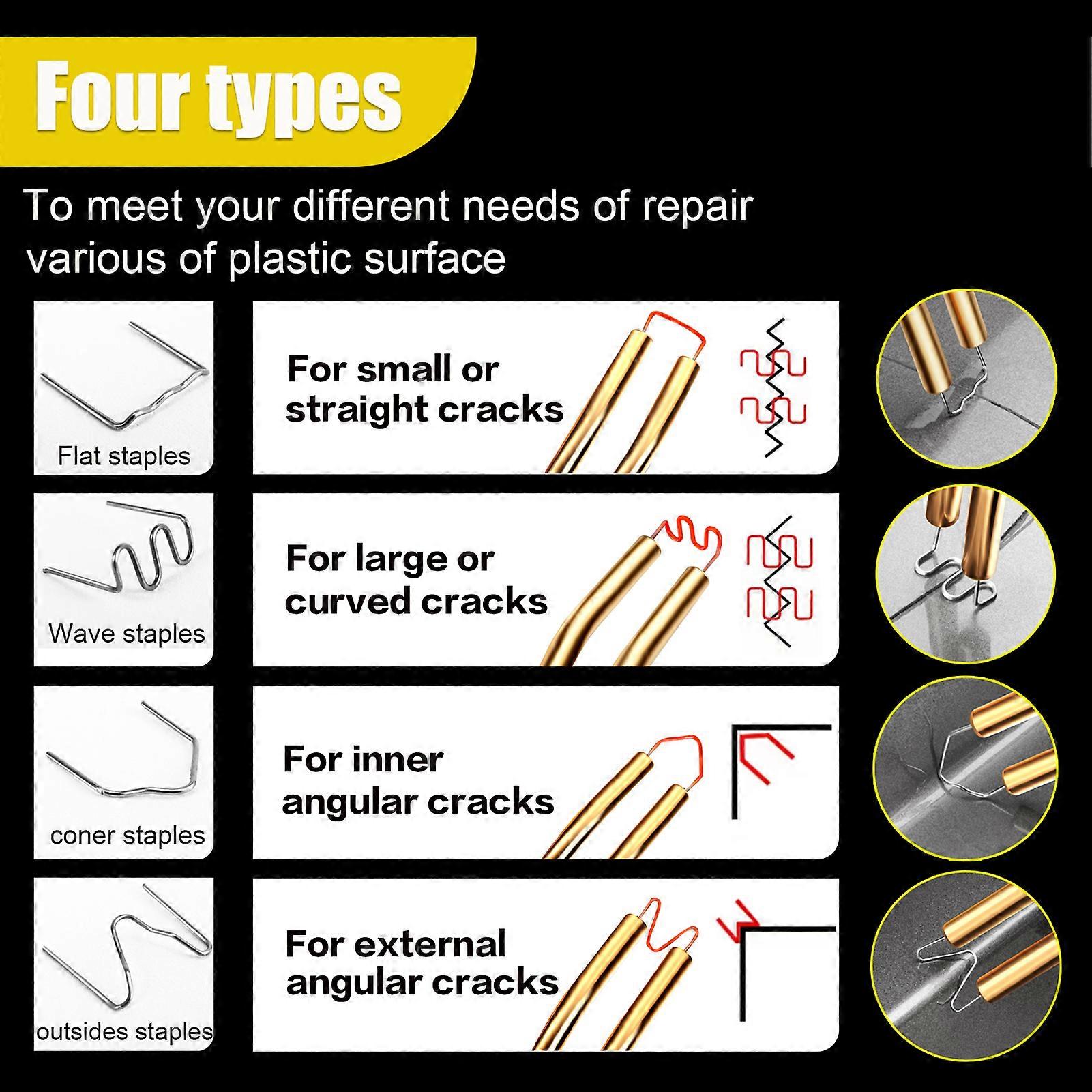 Soudeuse en plastique 70W pour fissures de pare-chocs avec couteau inclus