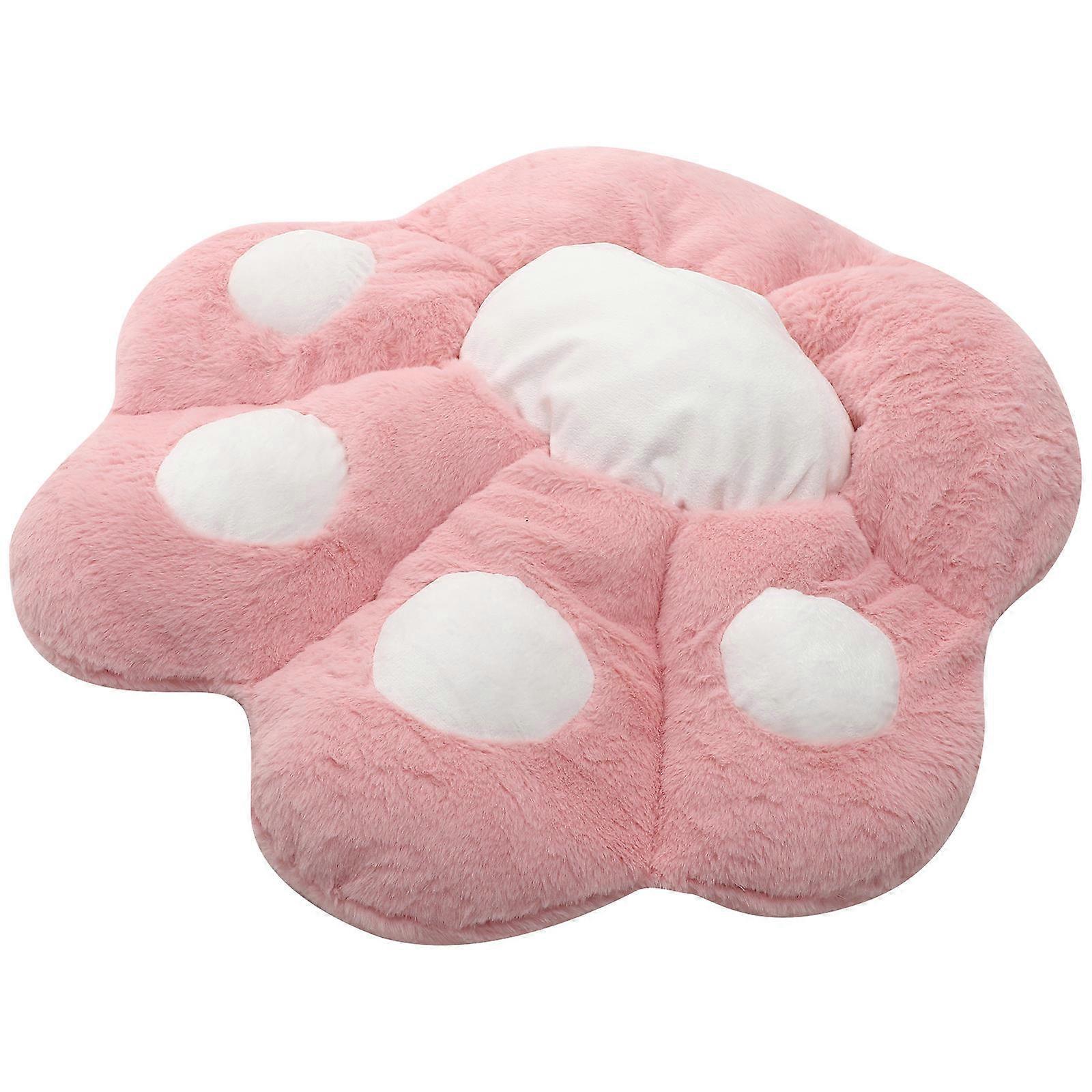 Cushion Office Plush Seats Pad for Home Use Pink Comfortable