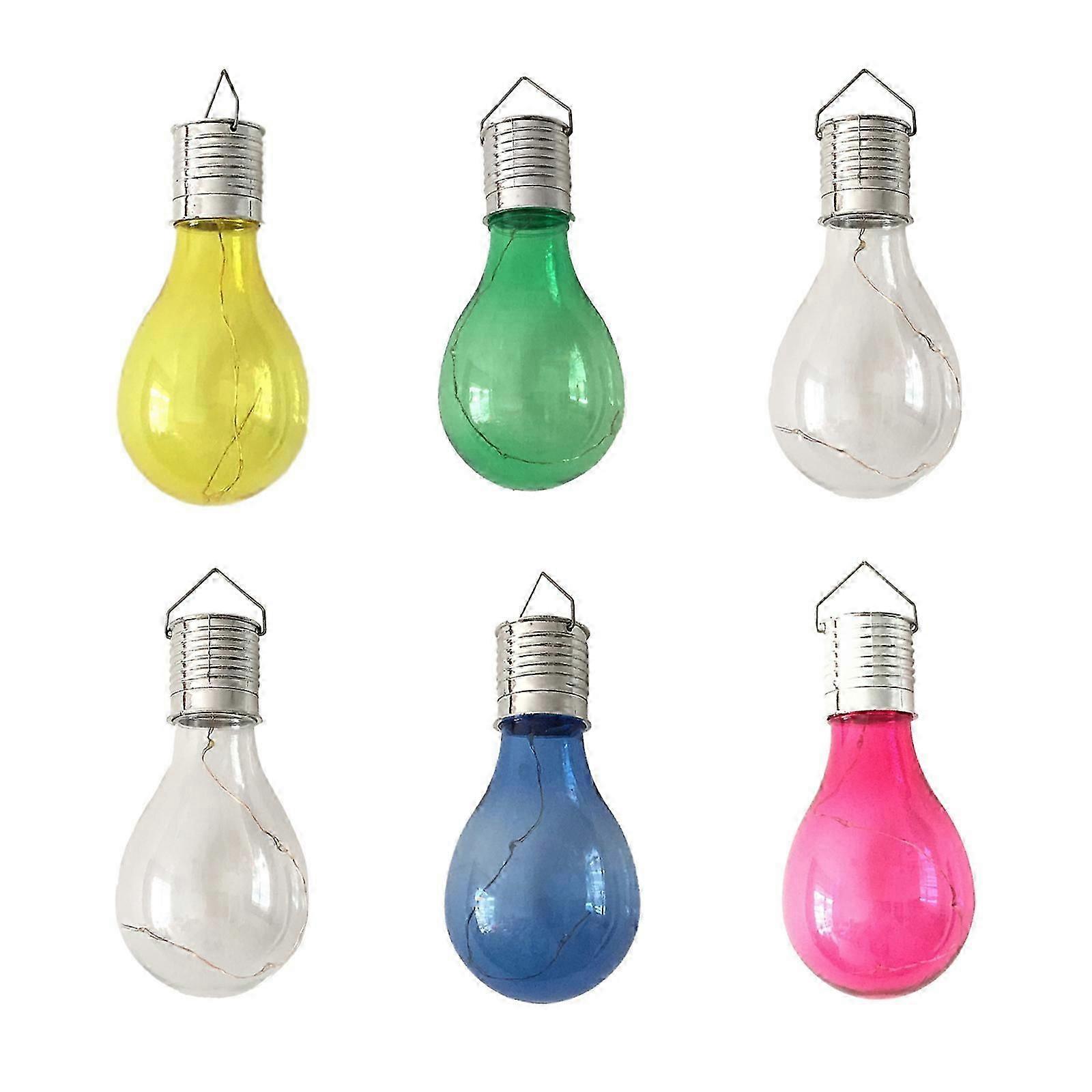 ソーラー装飾電球、パティオと庭用のポータブルソーラーパワーLED電球は、これらの防水ソーラーガーデンであなたの屋外空間に魅力を追加します