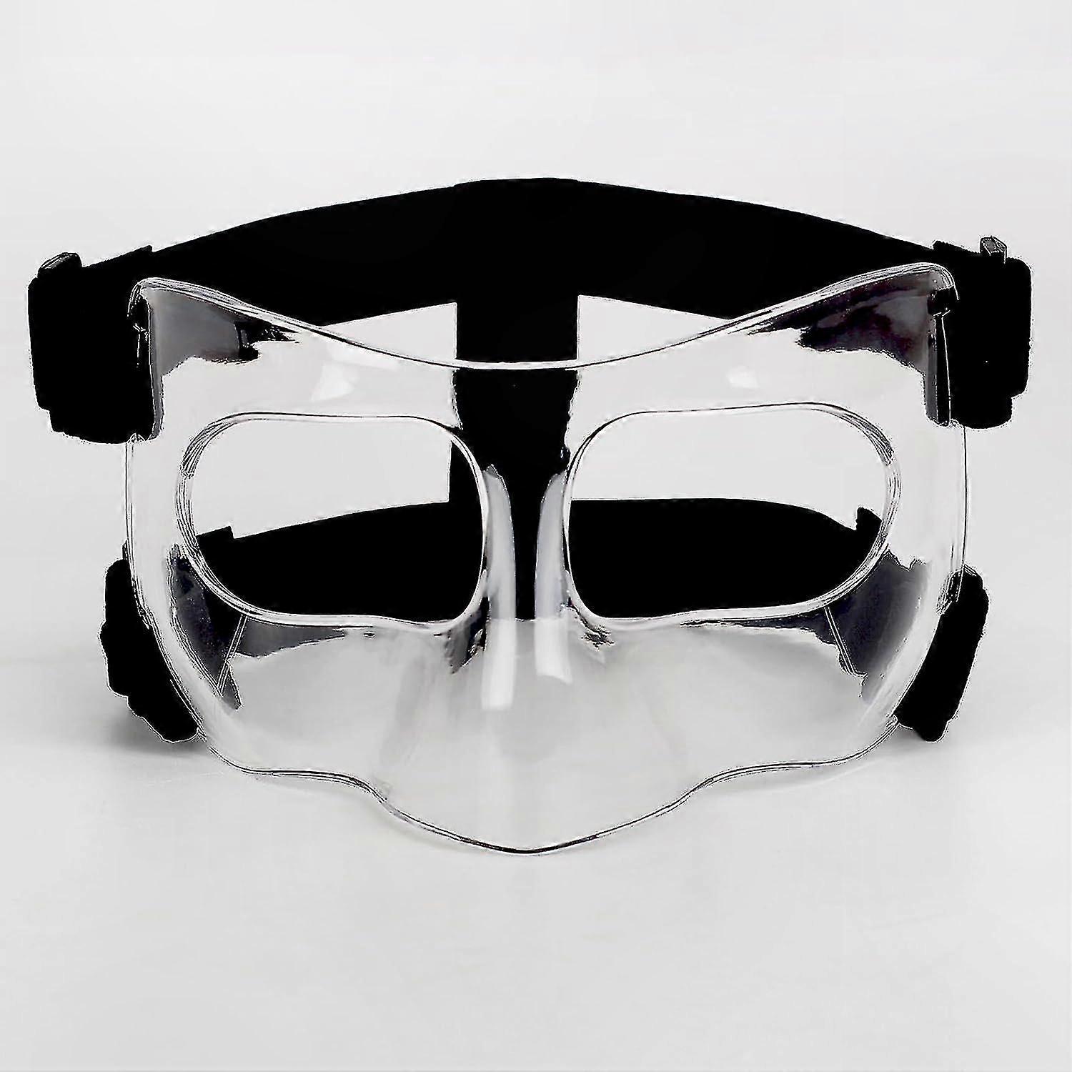 Adjustable Nose Protector for Sports, Impact-Resistant Face Shield for Soccer and Basketball, Enhanced Protection for Nose and Face Injuries
