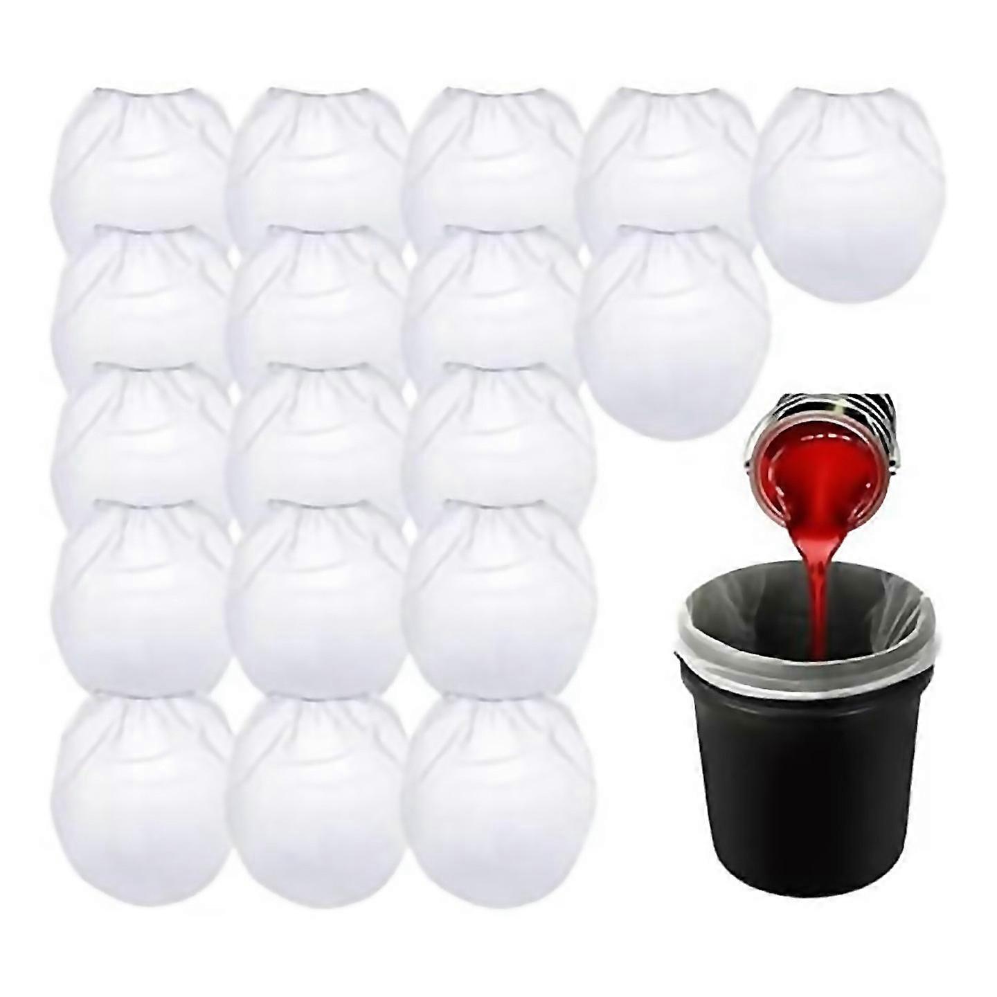 For 26 Pack Paint Filter Bags 5 Gallon Flex Top Paint Filter