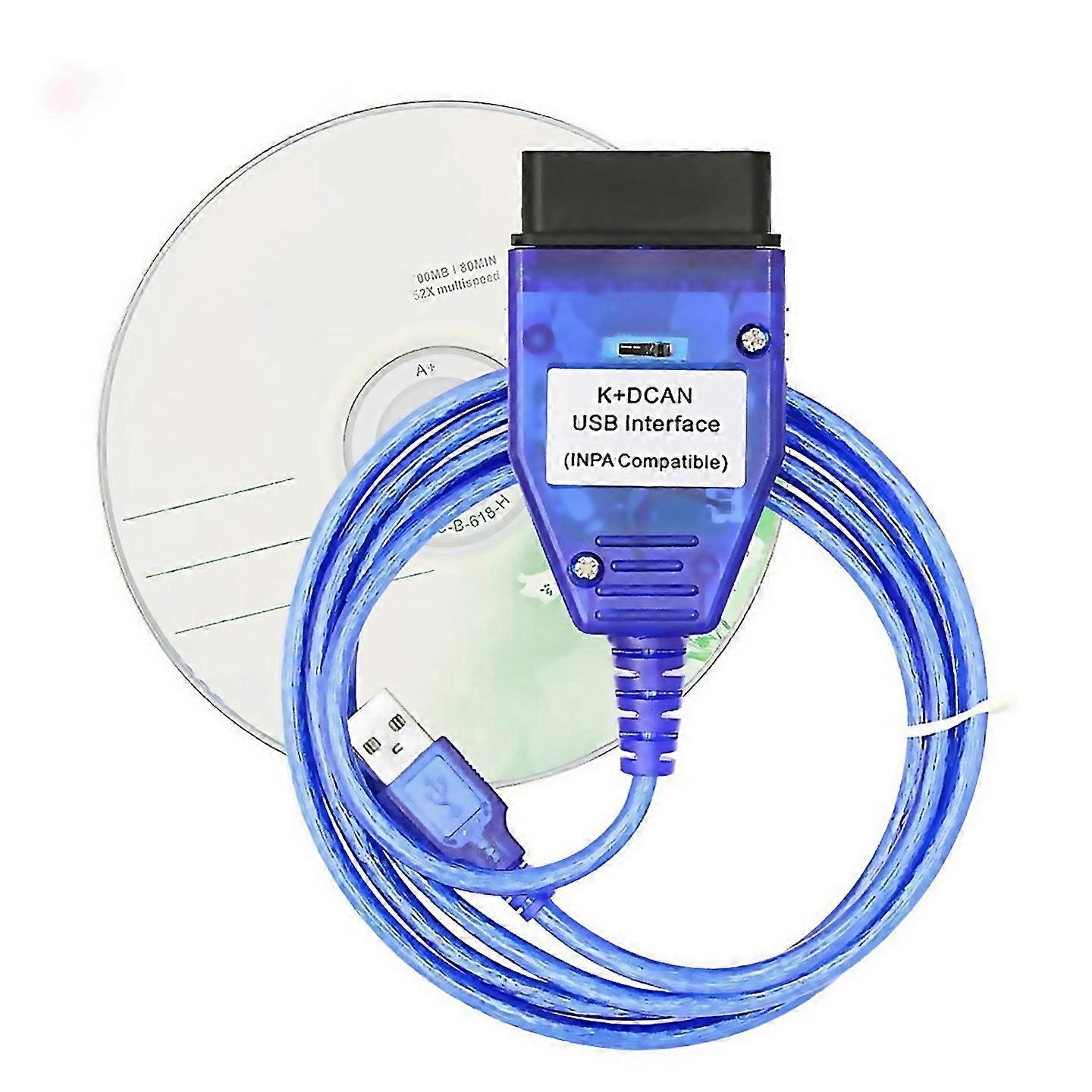 For Interface Usb Obd2 Ediabas Kdcan Diagnostic For