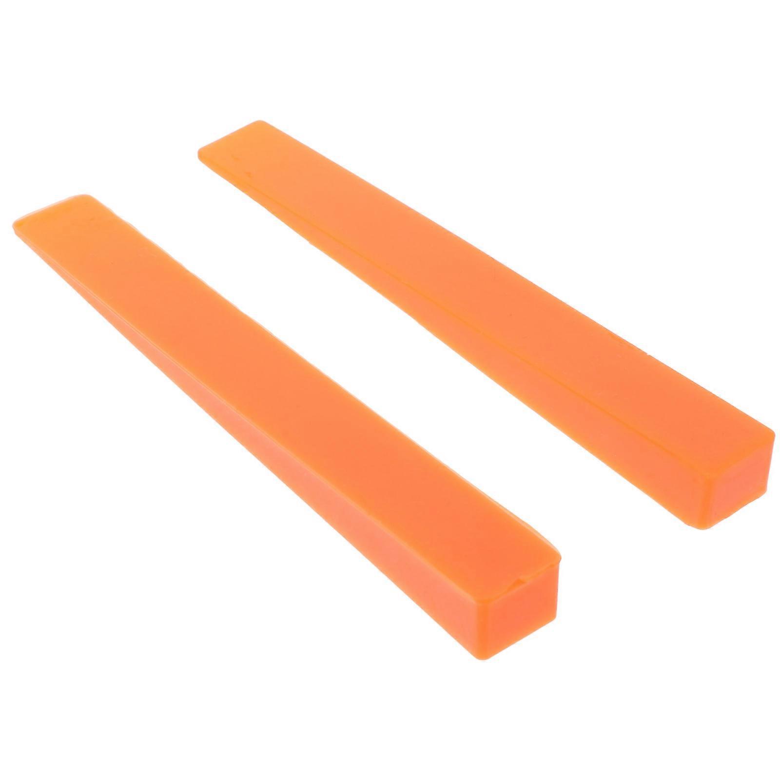 Piano Tuning Tool Rubber Wedge Mutes Perfect For Piano Beginners In 11.5x1.2x1cm Size 2Set