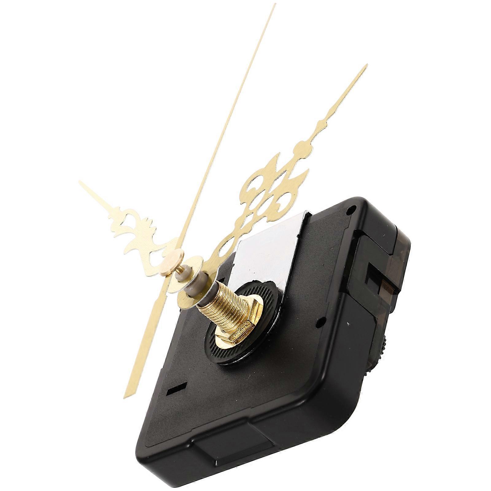 Wall Clock Movement Mechanism Set Simple Style Home Decoration Metal Material 1Set