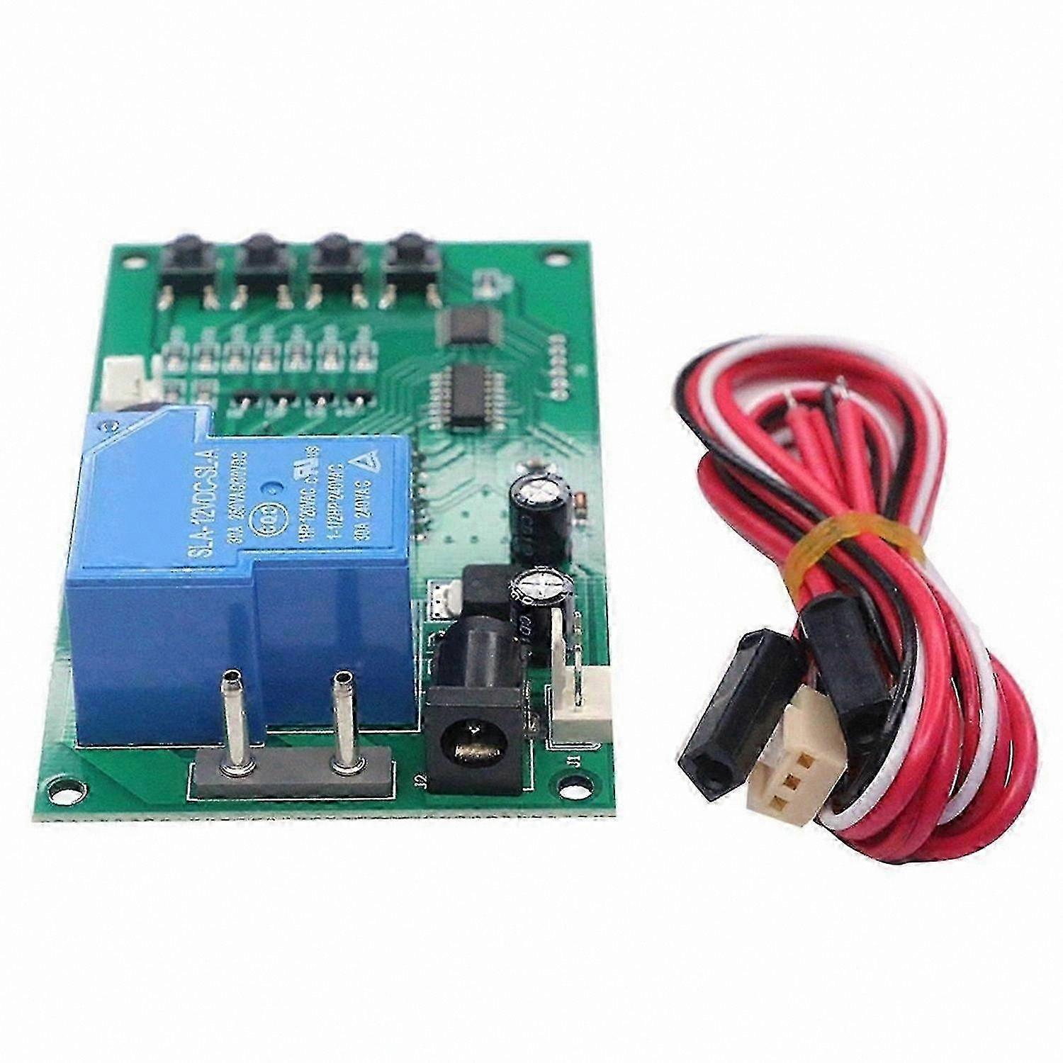Programmable Timer Control Board for Coin Operated Massage Chairs, Arcade Games, Vending Machines, and Washing Systems