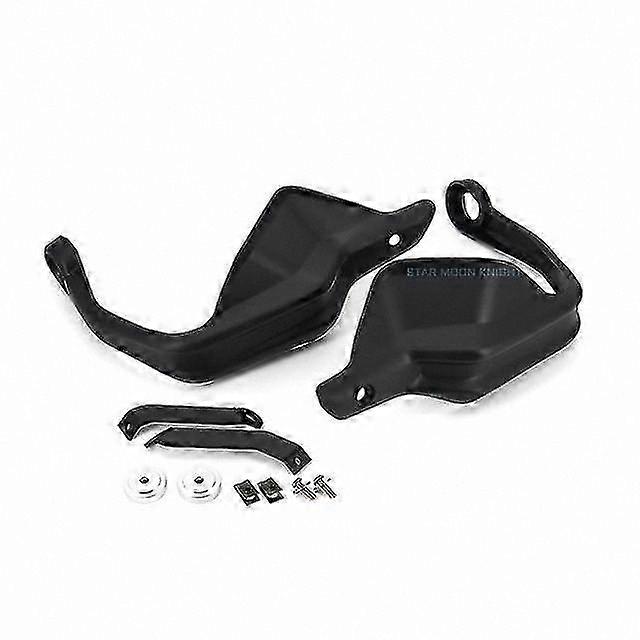 Universal Hand Guard Protector for Motorcycles - Black ABS Plastic Windshield Shield for Various Models 2010