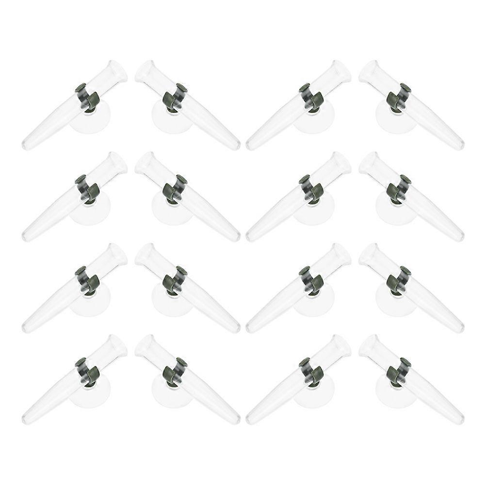 Fresh Flower Nutrition Tubes with Suction Cups for 64Pcs Set