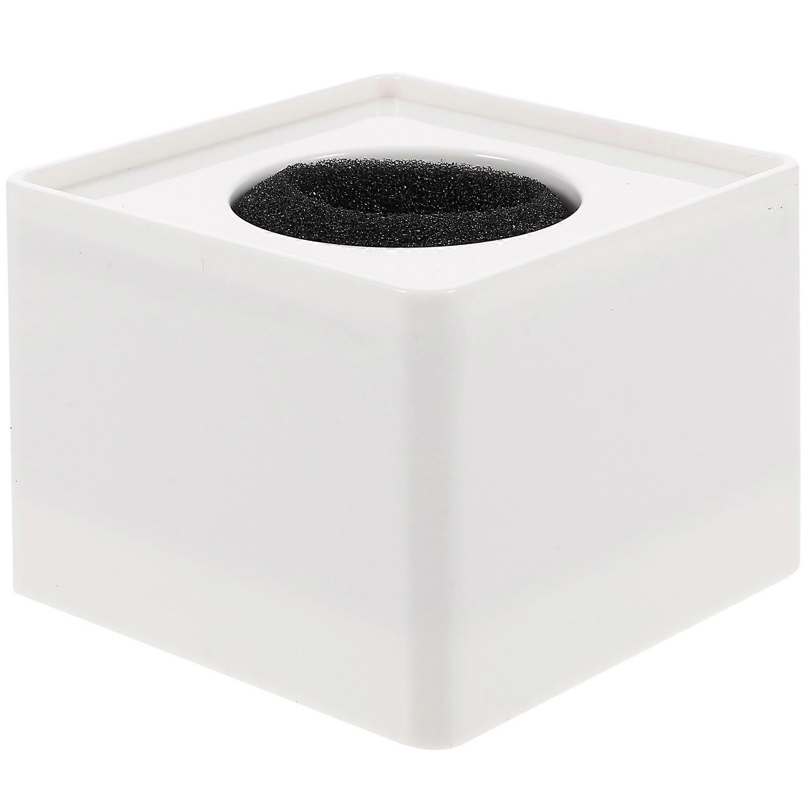 Microphone Logo Flag ABS Square Cube for Interview 6Pcs Portable