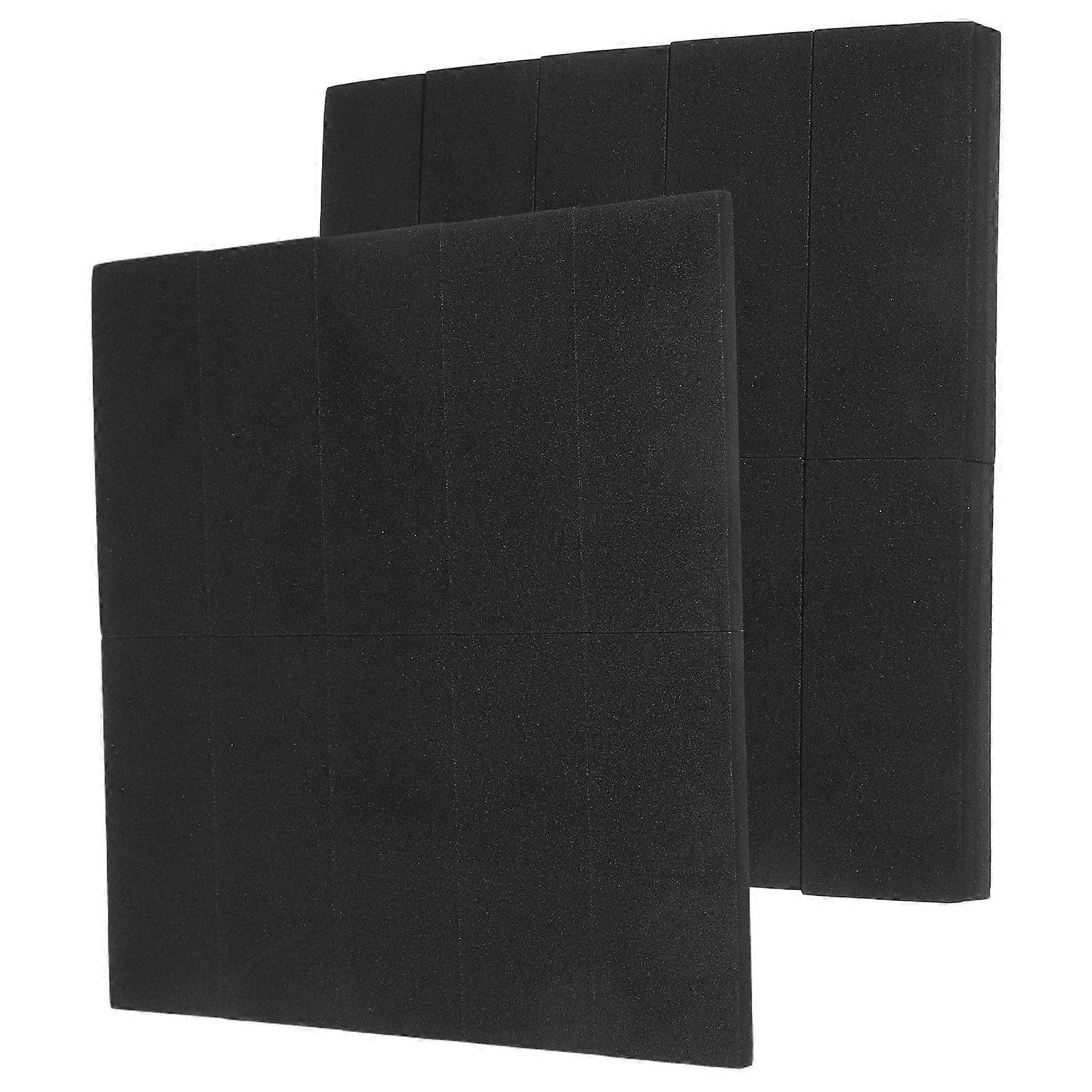 Headboard Pad Foam Cushions for Bed Stabilizer 60Pcs Black Sofa Bed