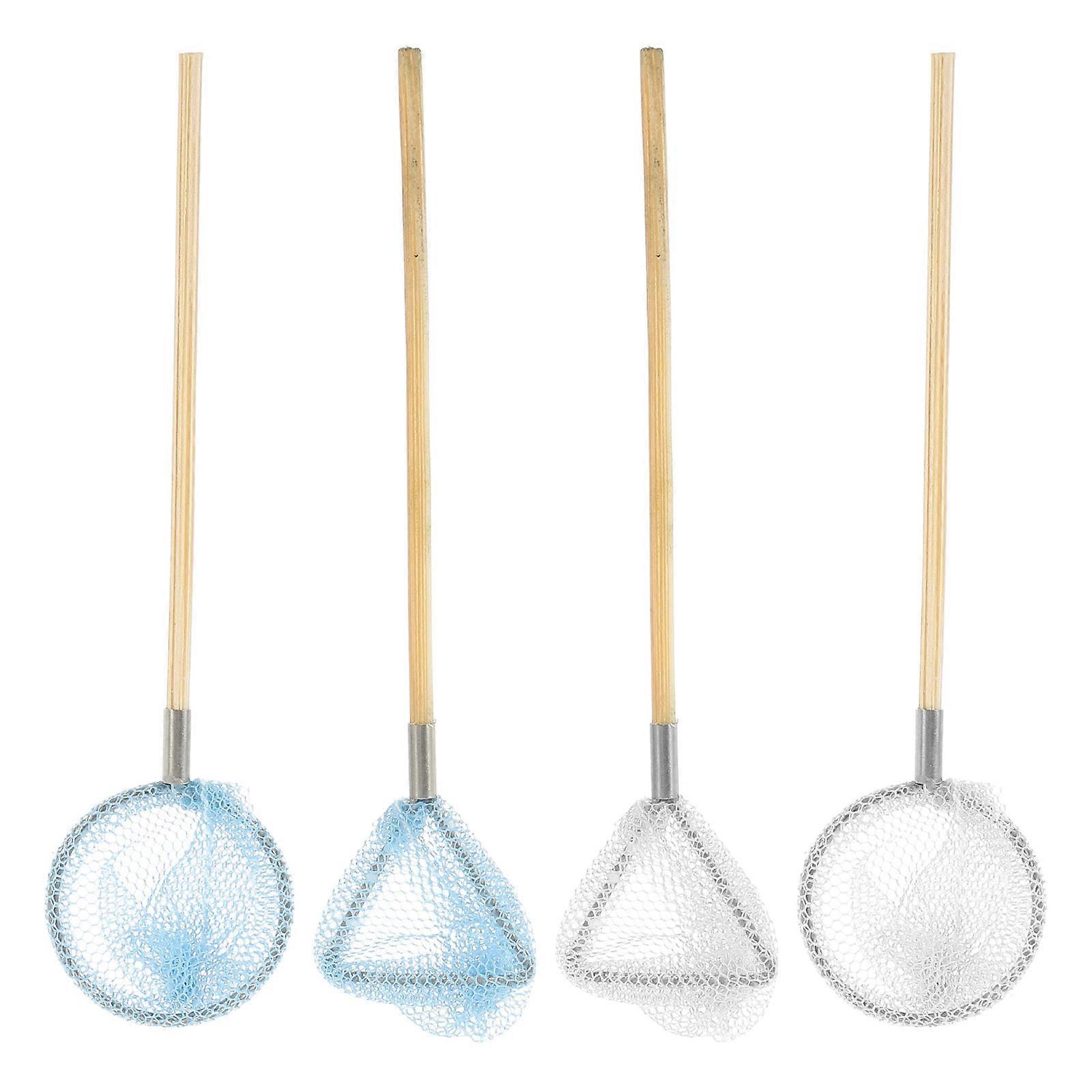Miniature Doll House Fishing Net Tool for Insect Catching 16Pcs